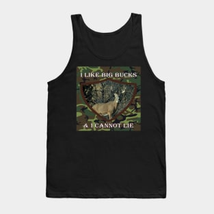 Funny Hunting Design, I Like Big Bucks & I Cannot Lie, Funny for Hunters, Hunter Gifts Tank Top